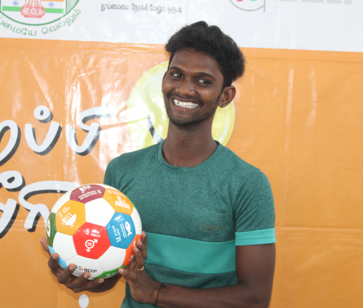Arun, Sanitation Worker, Transgender, Tiruvallur