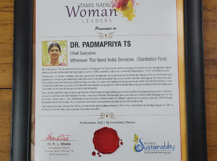 World Women Leadership Congress & Awards, 2022